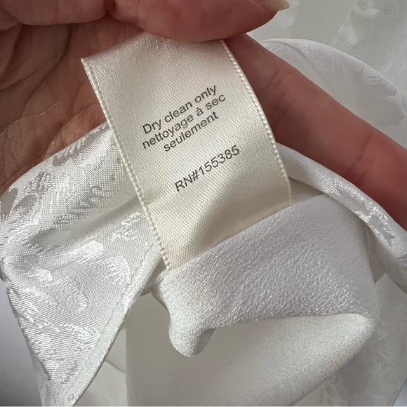 RONNY KOBO June Draped Cocktail Satin Floral Jacquard Mini Dress - Picture 10 of 12